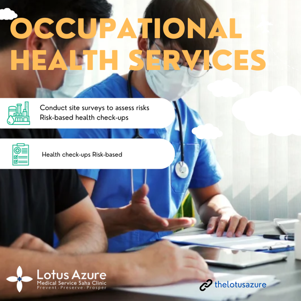 Pioneering Occupational Health Services at Lotus Azure Medical Service Saha Clinic