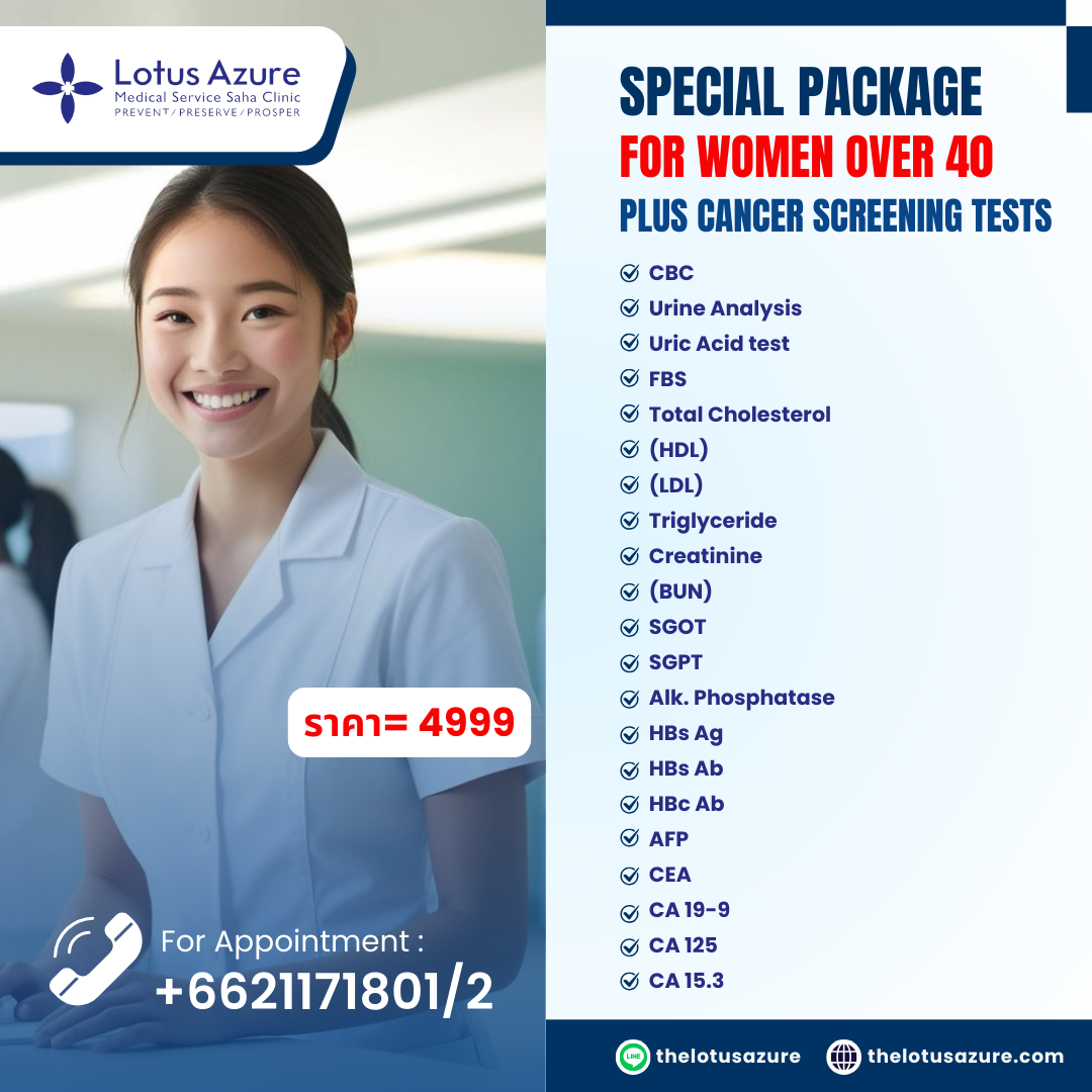 Special Package For Women over 40